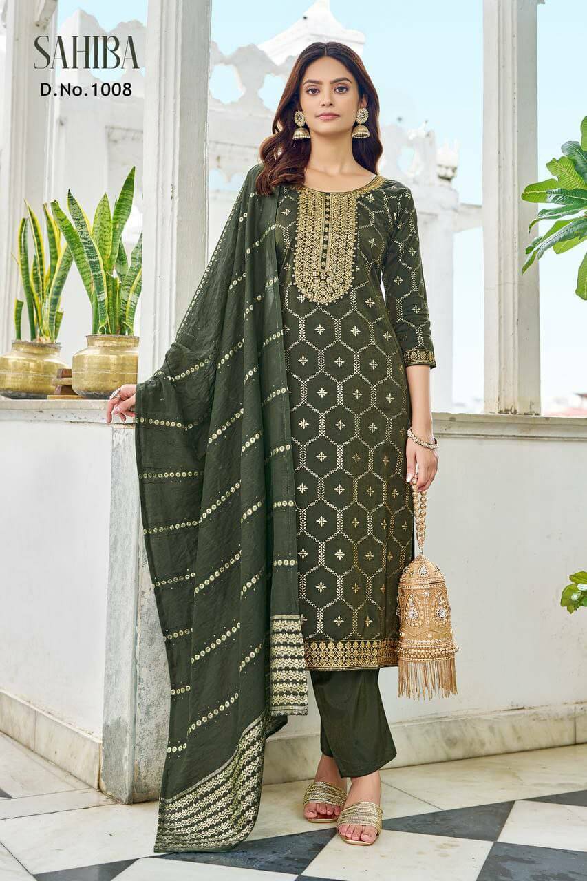 green kurti set for women kurti pant dupatta