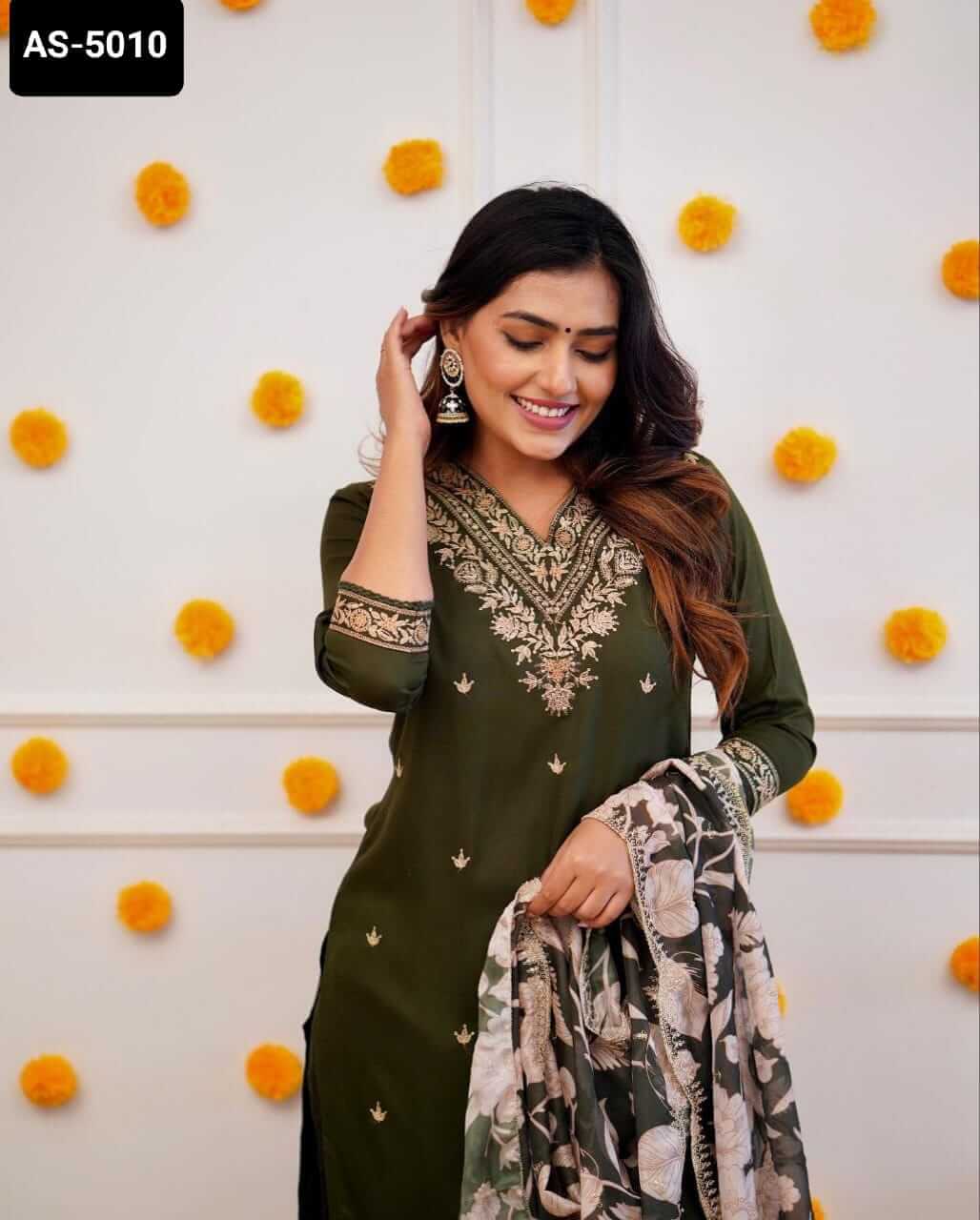 GREEN KURTI SET FOR WOMEN | 50% OFF | AJINKYA SHOP 