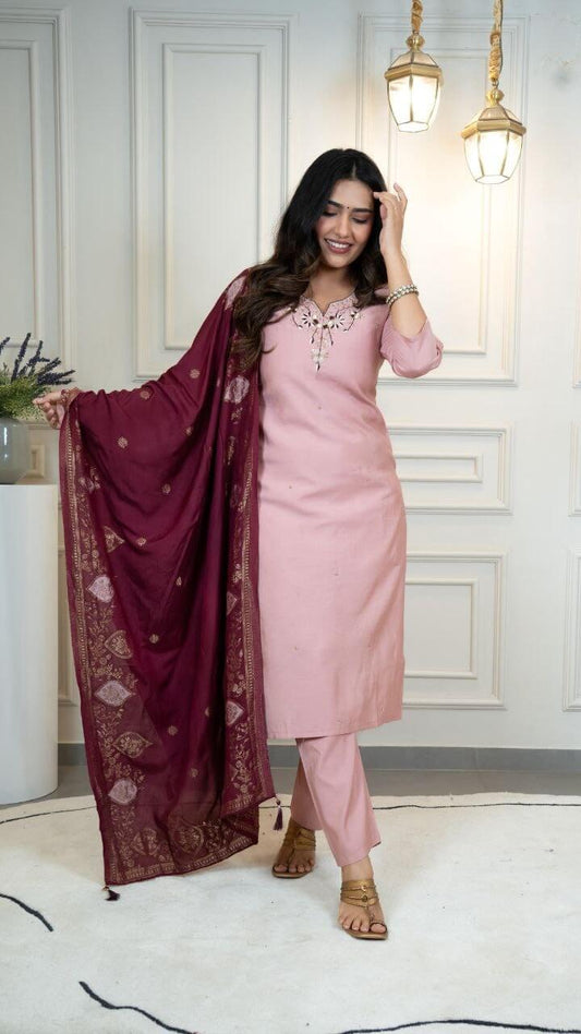 Rose Kurti set for women
