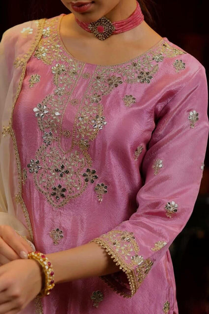 Pink Sharara Suit for women