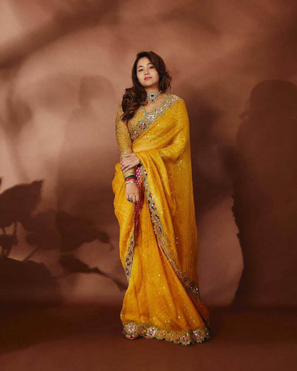 yellow saree for women saree blouse for women