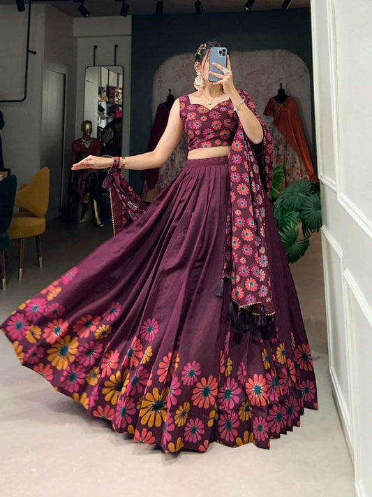 maroon lehenga for women silk lehenga 