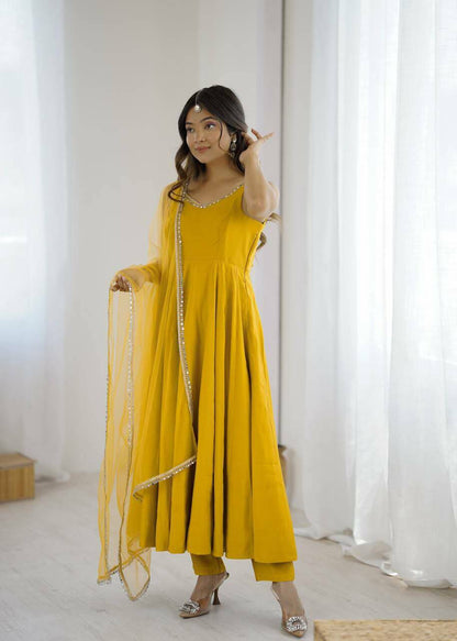 Anarkali Gown Set For women Multicolor colors