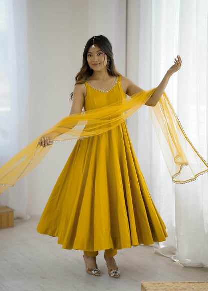 Anarkali Gown Set For women Multicolor colors