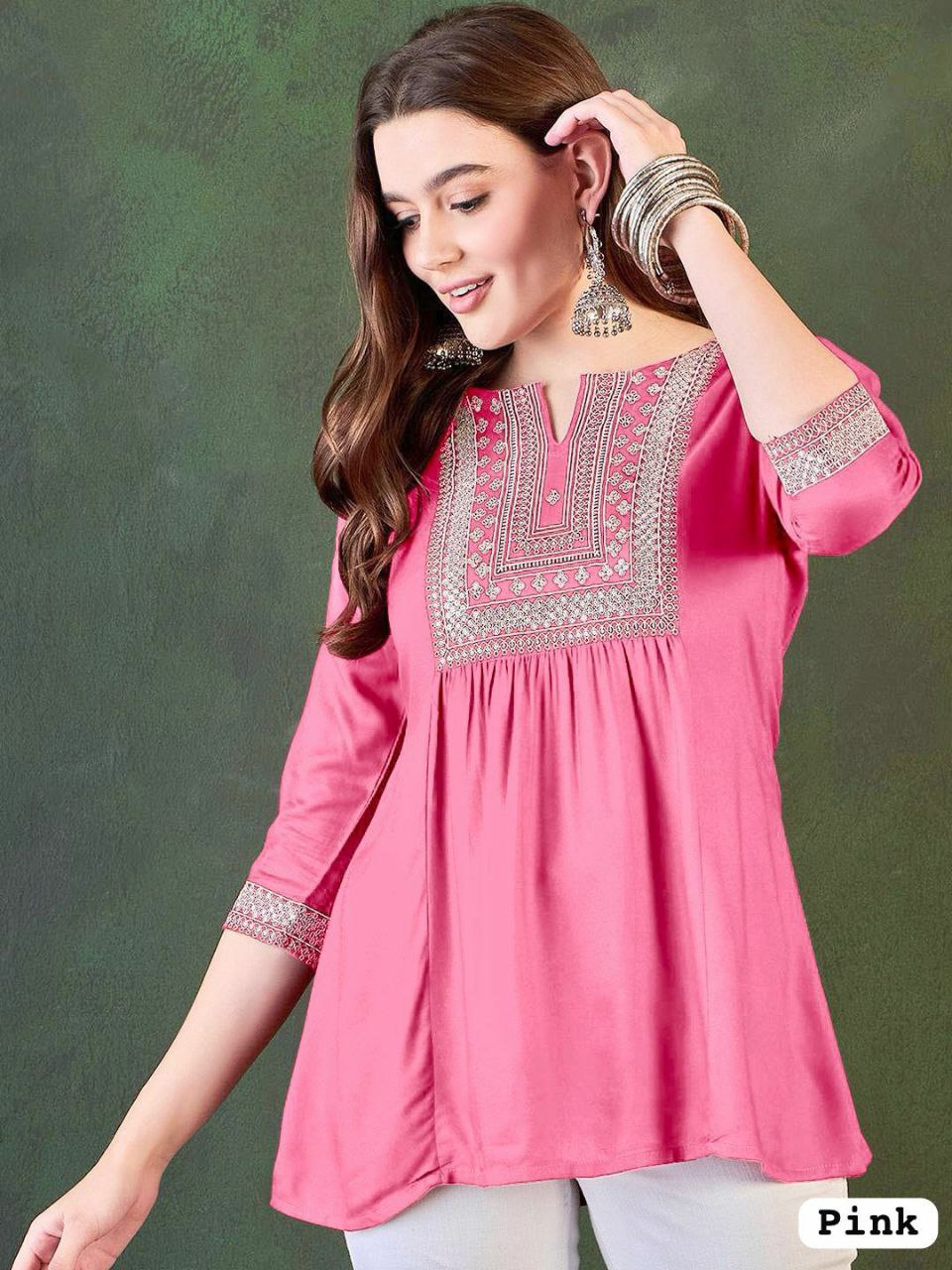 Kurti short top for women 8 colors