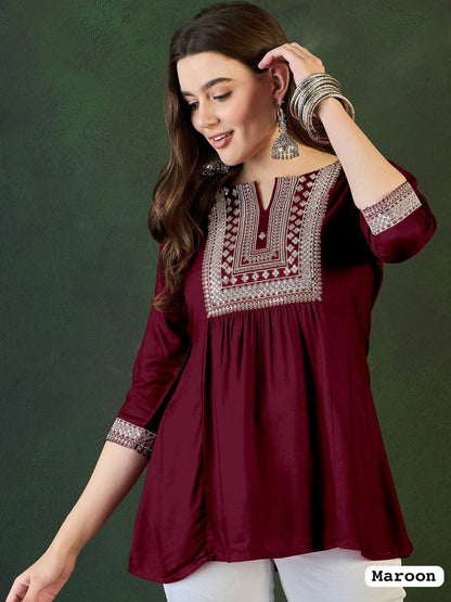 Kurti short top for women 8 colors