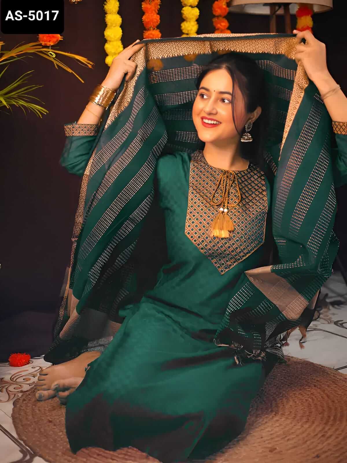 South Cotton Kurti Set For Women 4 Colour