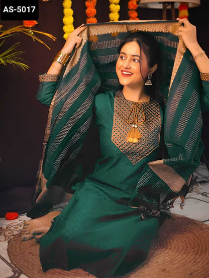 South Cotton Kurti Set For Women 4 Colour