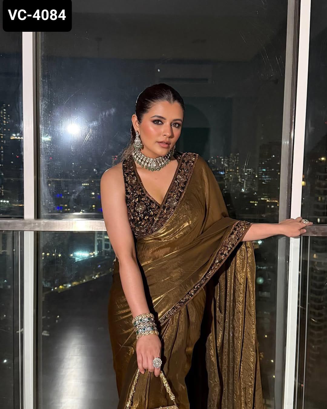 Premium Jimmy choo saree