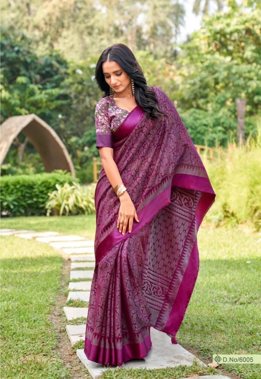 Saree For Women 4colors
