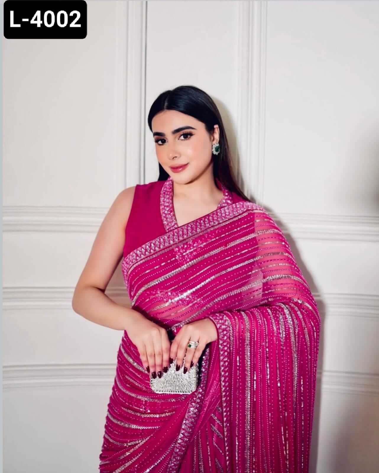pink saree for women l 50% OFF l Ajinkya Shop