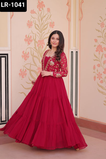 Premium Readymade Gown 3 Colours avaliable