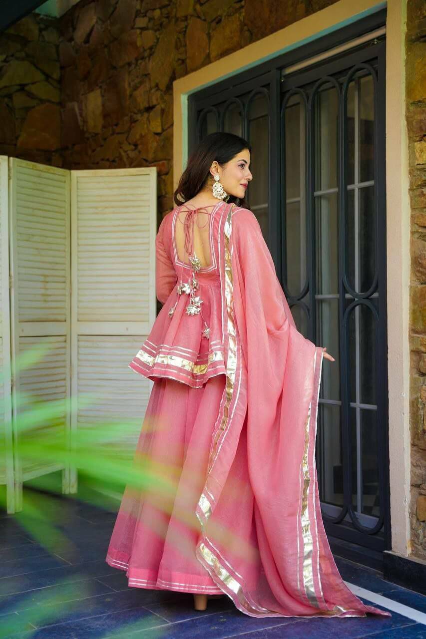 pink kurti set for women l pink dress set for women l Ajinkya Shop