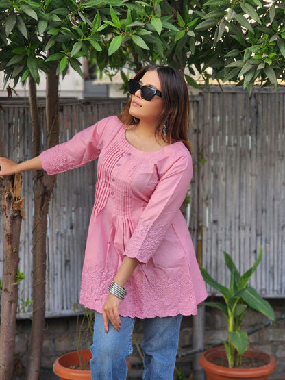 Top Slim Fit Short Kurti 5 Different Colors