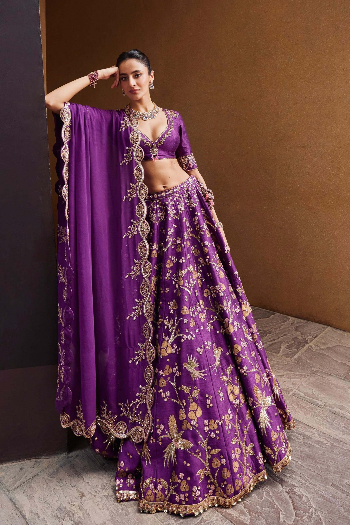 voilet lehenga for women l 50% OFF l Free delivey l Ajinkya Shop