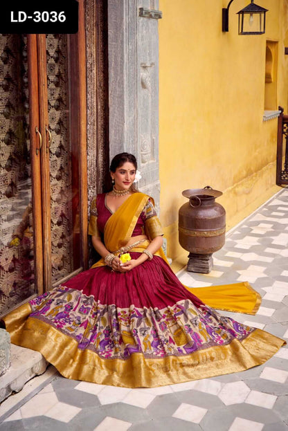Lehenga Choli For Women 3 Colour