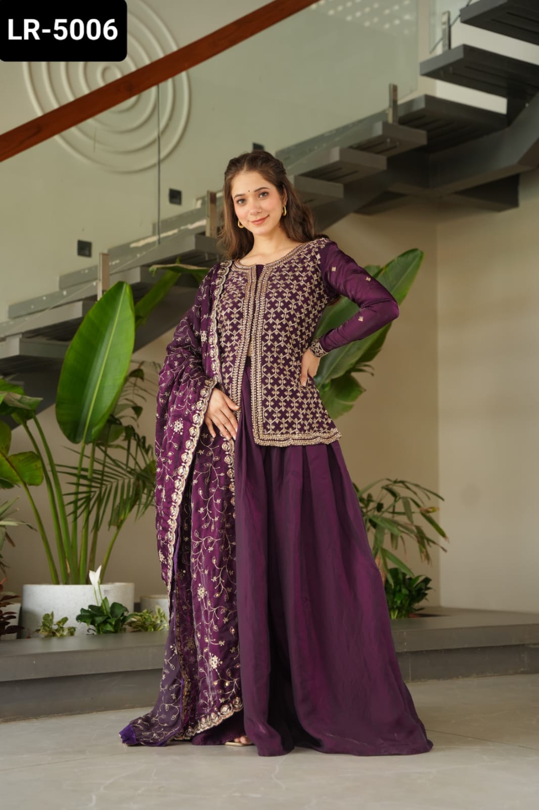 Designer Sharara Suit Set