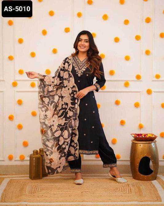 BLACK KURTI SET FOR WOMEN | 50%OFF | AJINKYA SHOP 