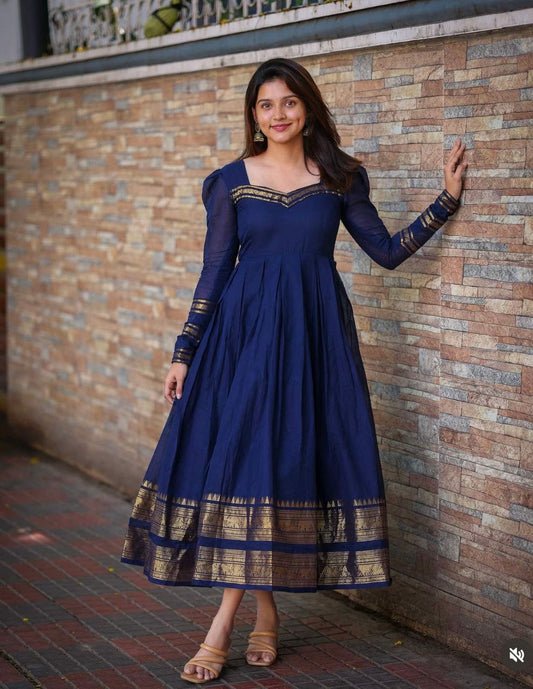 blue kurti for women l Ajinkya Shop
