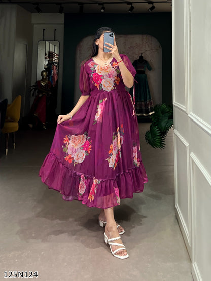 Gown frock for women 5 colors