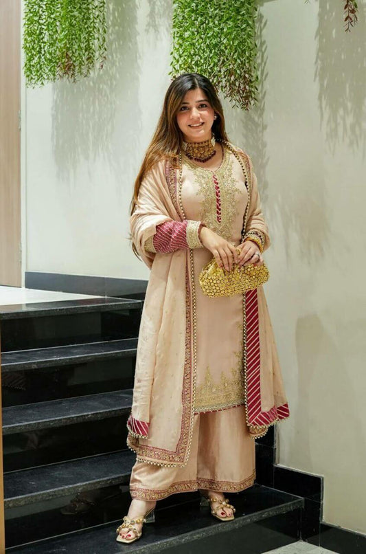 Chinon Silk Dress Suit for women