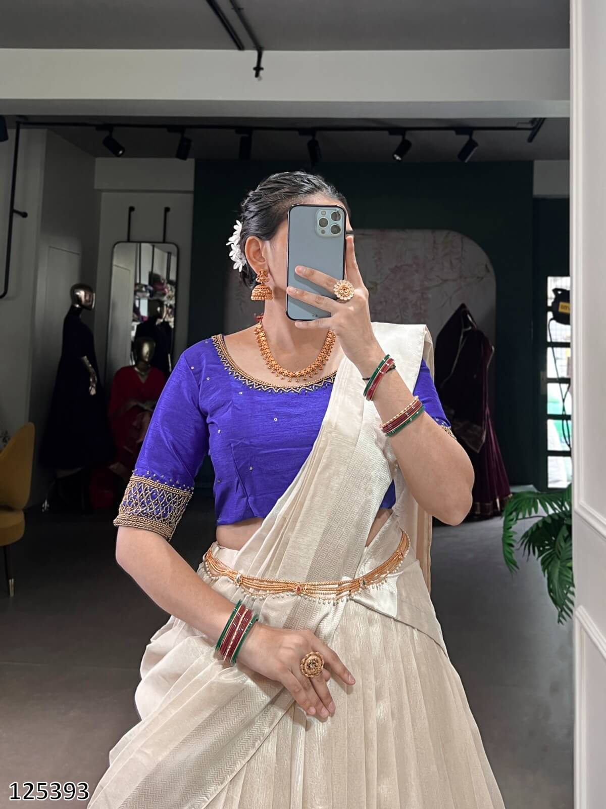 Lehenga Half Saree For Women