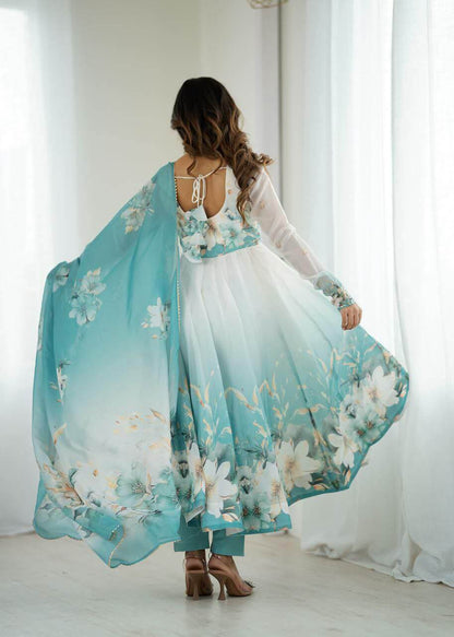 Pure Soft Silk Anarkali Suit For Women