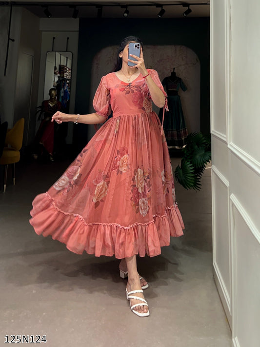 Gown frock for women 5 colors