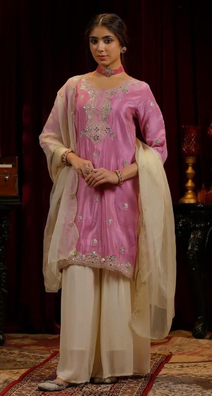 Pink Sharara Suit for women