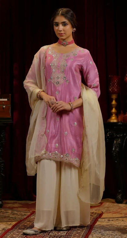 Pink Sharara Suit for women